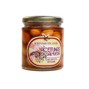 Aceitunas salmuera Santa Lucía. 250 g