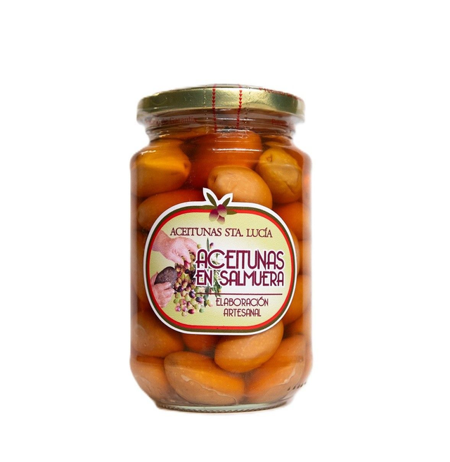 Aceitunas salmuera Santa Lucía. 500 g