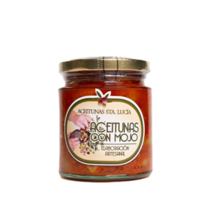 Aceitunas con mojo Santa Lucía. 250 g