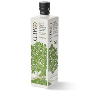 AOVE Arbequina blanco. 500 ml