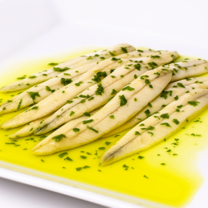 Boquerón en Aceite de Oliva con Ajo y Perejil 140 ml