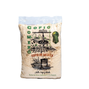 Gofio gomero mezcla (millo, trigo y cebada). 1 kg