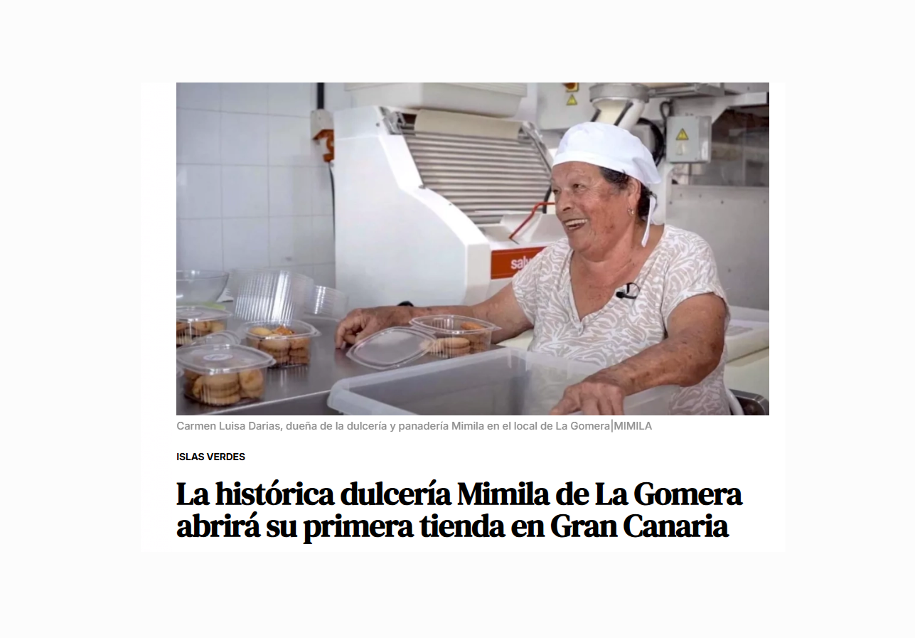 Reportaje sobre la histórica dulcería Mimila en Atlántico Hoy