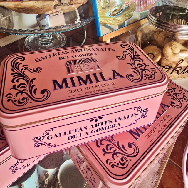 Lata de galletas artesanales. Edición especial 1962