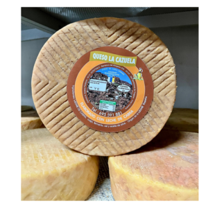 Queso curado cabra. La Cazuela